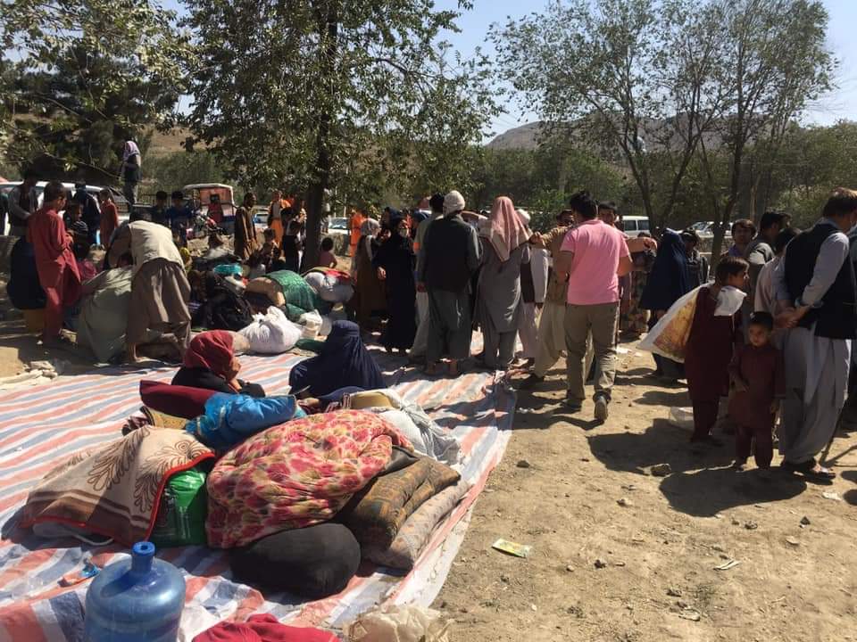 Imagine your people in this situation, these are the displaced people in Afghanistan. Terrorists attacked our country and Pakistan is behind them, their training camps, houses, their treatment are all in Pakistan. #SanctionPakistan 
#StopProxyWar