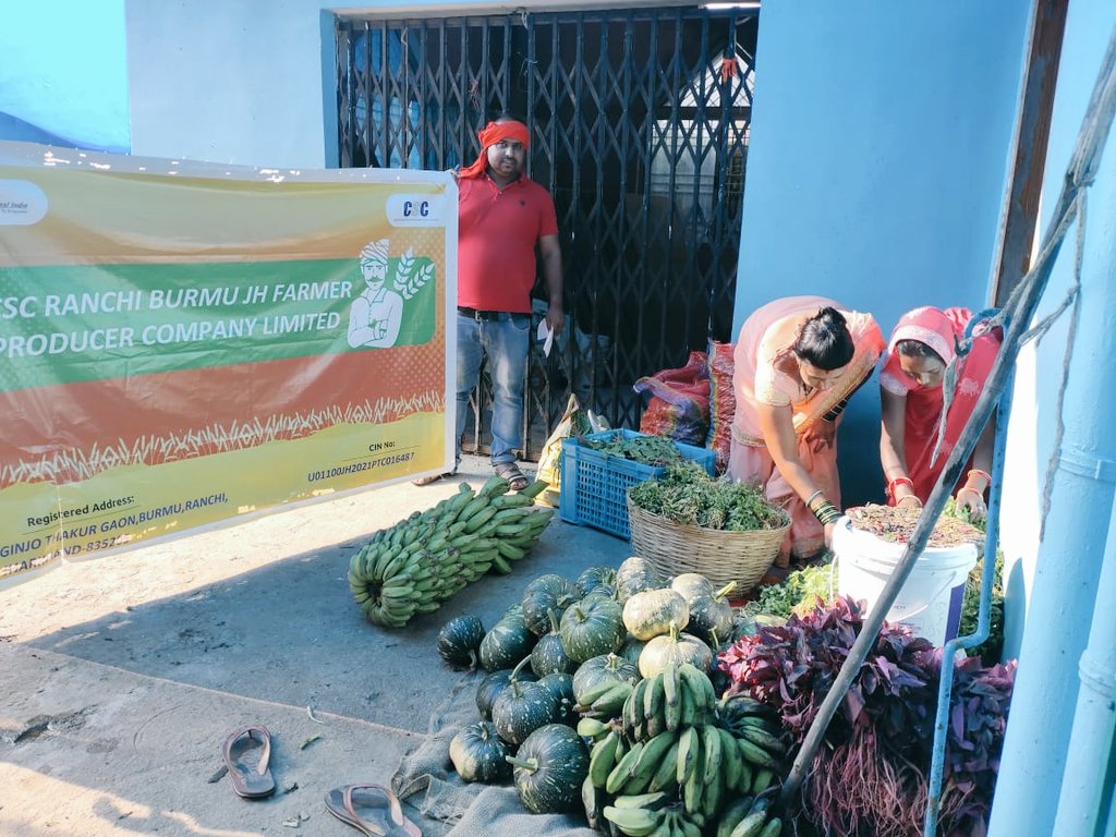 CSC_Agriculture's tweet photo. CSC FPO बुडमु, रांची महिला किसानो की फसल की खरीदारी करके उन्हें प्रोत्साहित करने का काम कर रही हैं!! https://t.co/HsgG0MQT5B