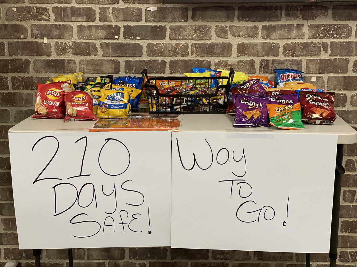 3832 celebrating 210 days safe today @bcm016 <a href="/Paul_Haitsch/">Paul Haitsch</a> <a href="/Andrew4Meyer/">Andrew Meyer</a> <a href="/ckirk311/">Chris Kirkpatrick</a> <a href="/paulscurtisjr/">Paul Curtis</a> @AHarvey317 <a href="/flynn0608/">Justin Flynn</a>