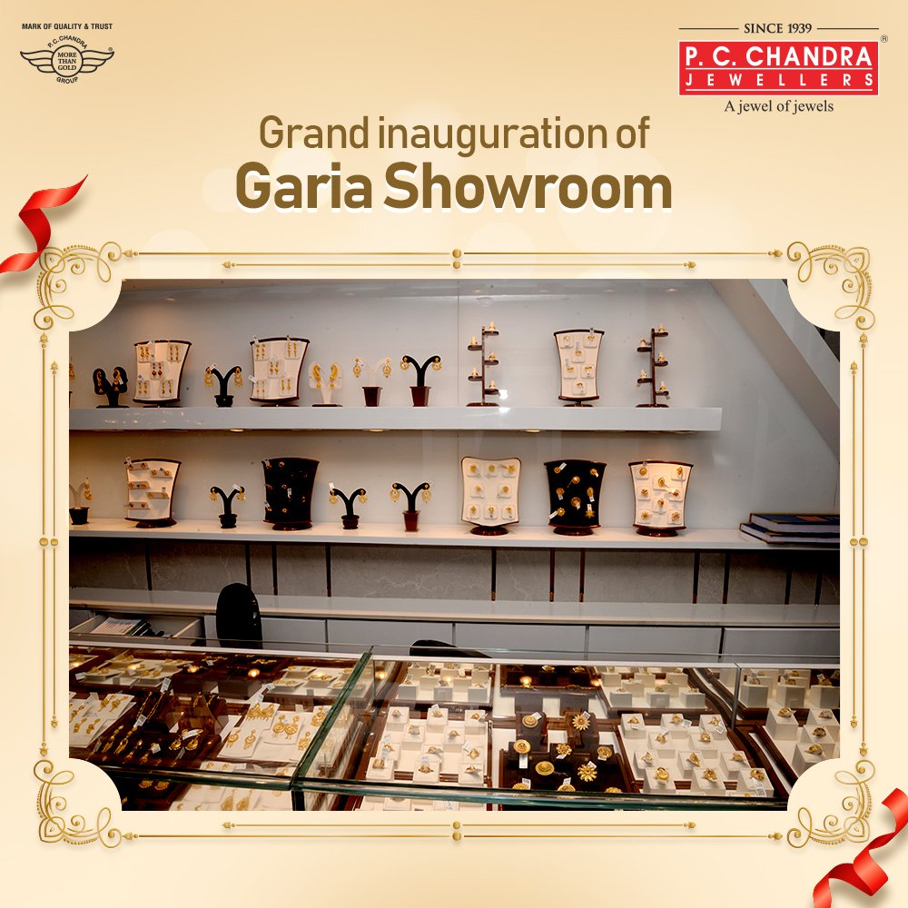 PCChandraJwelrs's tweet photo. Another feather in our cap! We are proud to announce opening of our 56th showroom at Garia, Kolkata. Visit us and shop from our magnificent jewellery collection today.
#PCChandraJewellers #PCCJ #PCChandra https://t.co/gd30qttvE8