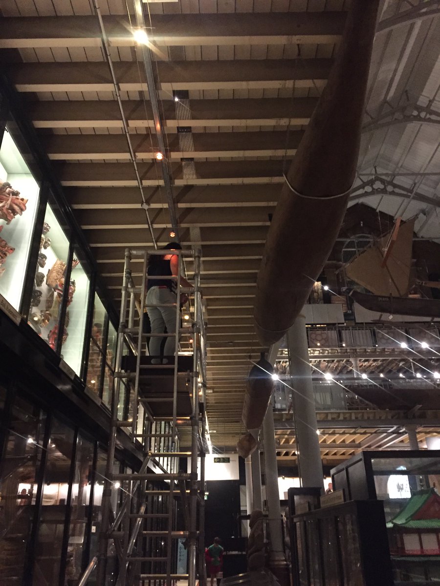 Pitt_Stores's tweet photo. Photogrammetry of boats and boat models from Guyana yesterday and today @Pitt_Rivers https://t.co/gSqRlQiPCY