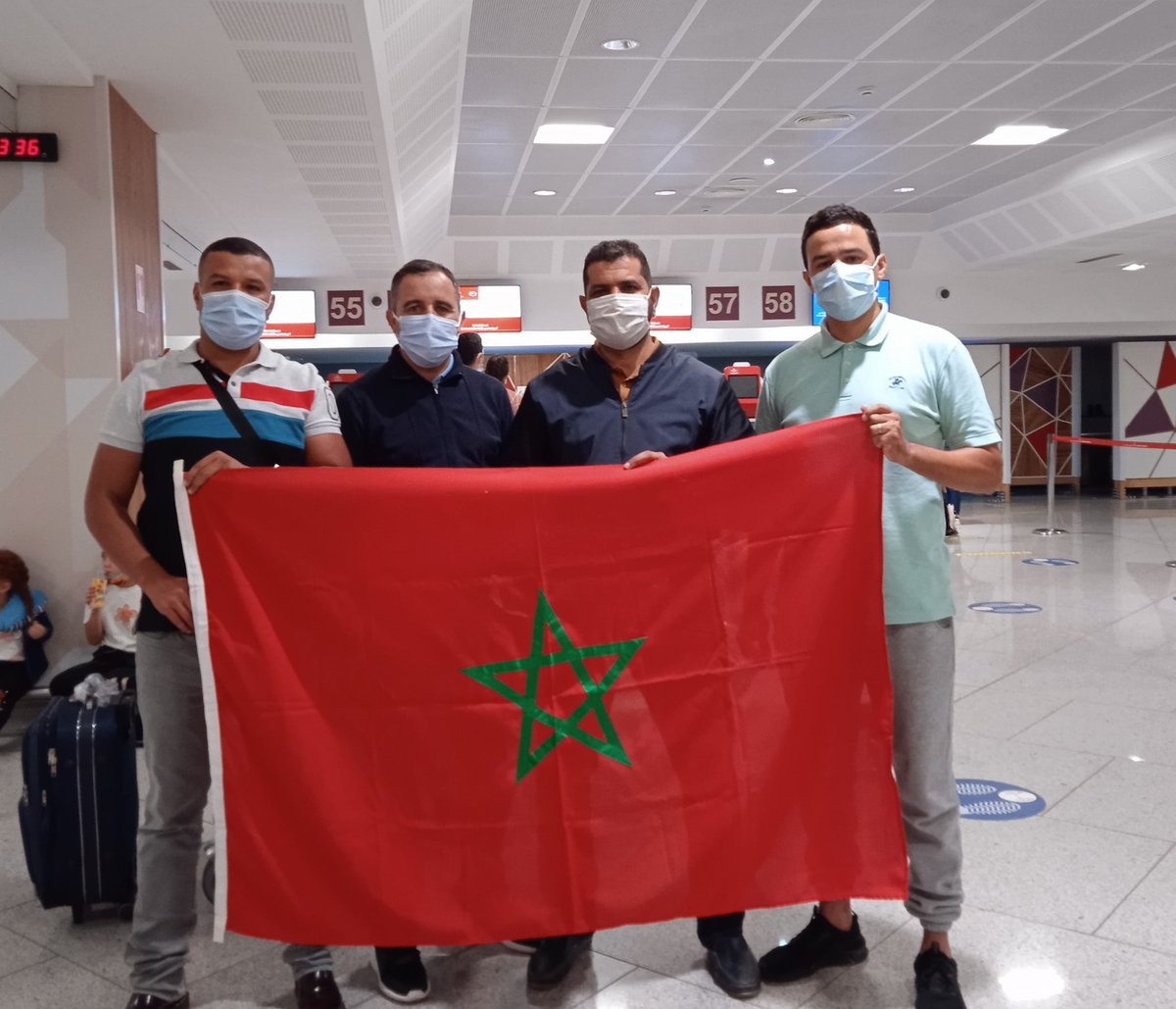 Yesterday, our four DAI grantees departed for the US to embark their Fulbright experience.
From right to left: Rachid Id-Bella, Elhassan Agoidir, Brahim Ait Hsain, and Abdelmottalib Hakkar.

Let's wish them a rewarding and successful experience!

#FulbrightDAI #fulbrightmorocco