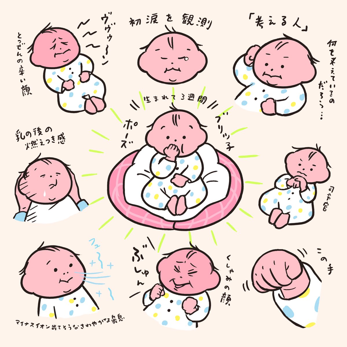 人生3週間分👶まとめ 