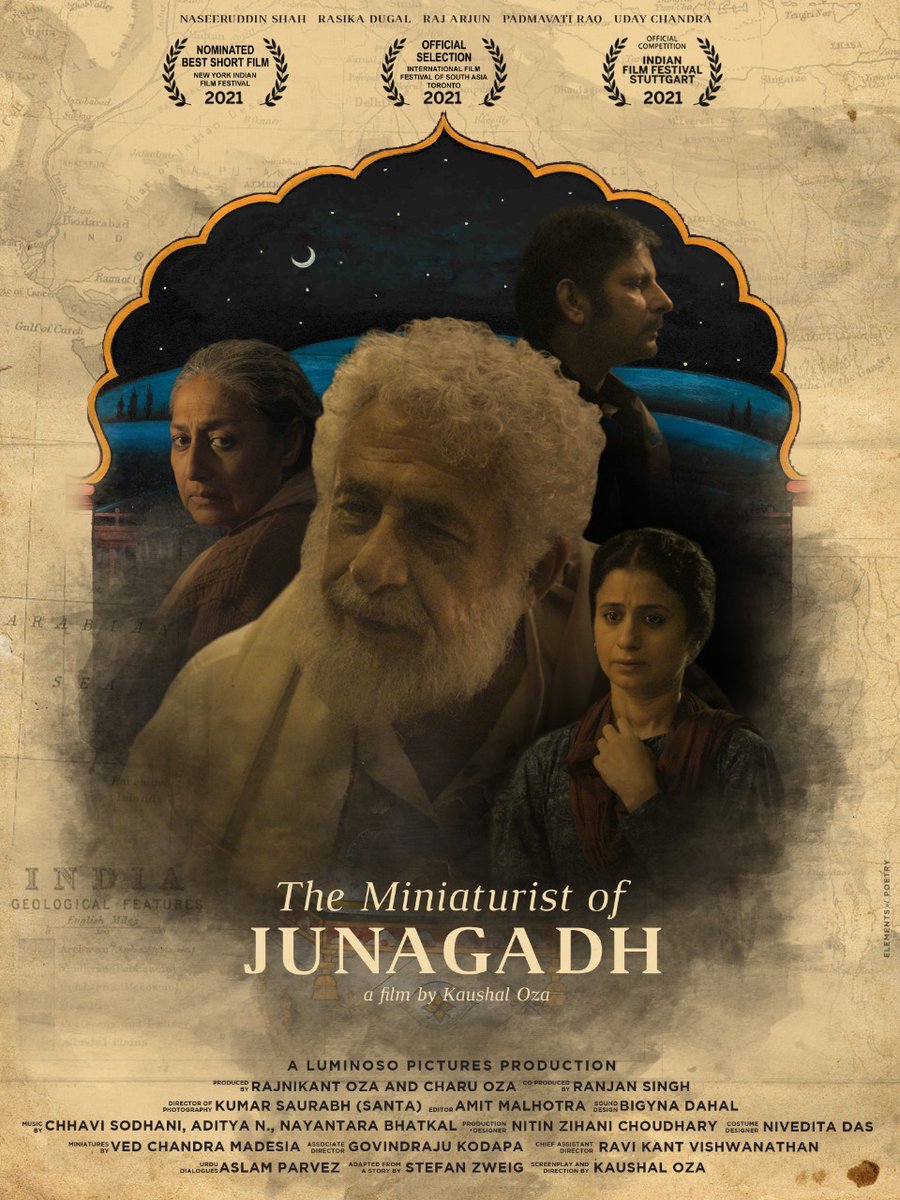 Luminoso Pictures (@luminosopics) on Twitter photo Making our way to the largest South Asian film festival in North America - <a href="/IFFSAToronto/">IFFSA Toronto</a>!
The Miniaturist of Junagadh enters the next festival, premiering tomorrow!
Click here for more details:
iffsatoronto.com Making our way to the largest South Asian film festival in North America - <a href="/IFFSAToronto/">IFFSA Toronto</a>!
The Miniaturist of Junagadh enters the next festival, premiering tomorrow!
Click here for more details:
iffsatoronto.com