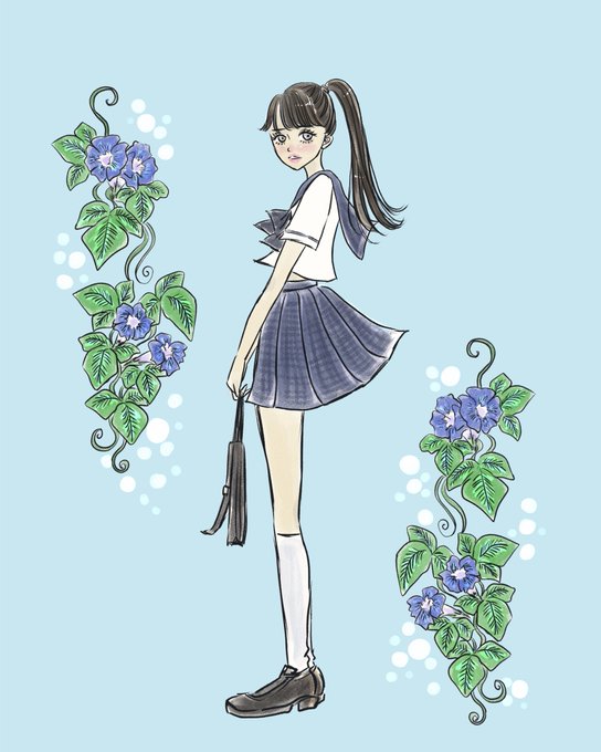 お洒落な女の子のtwitterイラスト検索結果