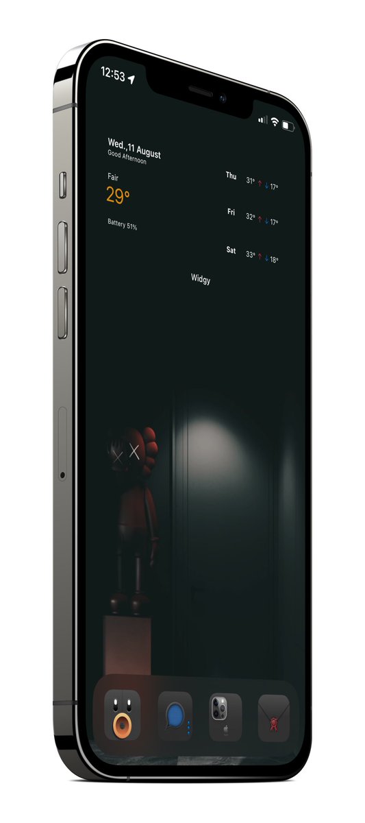 DesignByRoss's tweet image. Today Hs

Icons @kleinmone 
Wallpaper @Sench022 
Mockup @screenshot_pro 
Widget by me 

#iOS15beta5 #widgy #setup