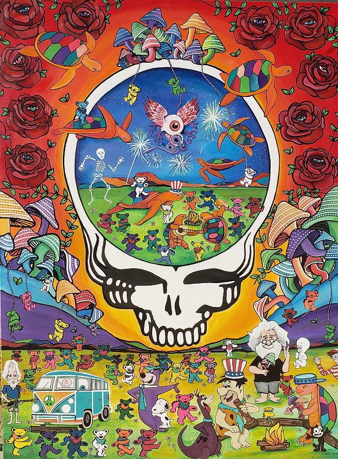 grateful dead iphone wallpaper