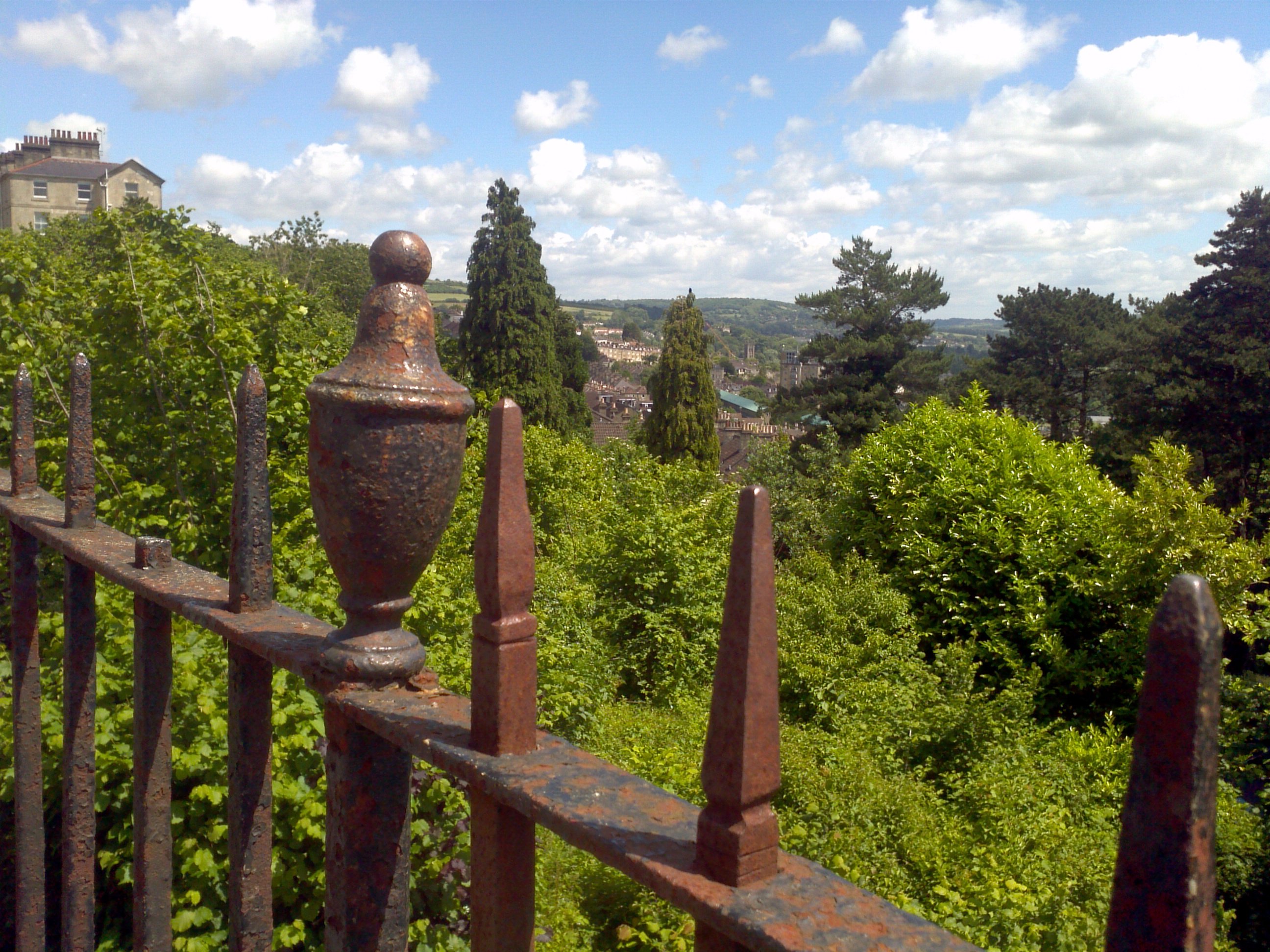 Railings in  
Bath - looking for and finding inspiration - Neil Lillystone - Neil Ciao - 
2hot.xyz - Black Cat Studio