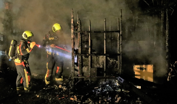 Chalet op Galgoord volledig door brand verwoest