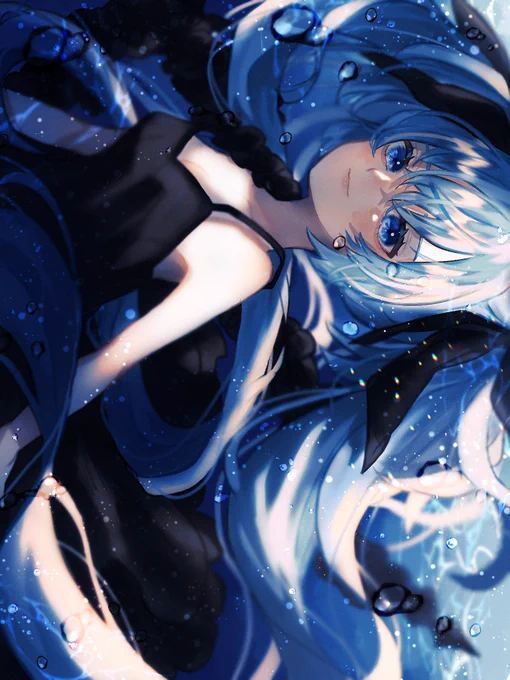 深海少女
#初音ミク 