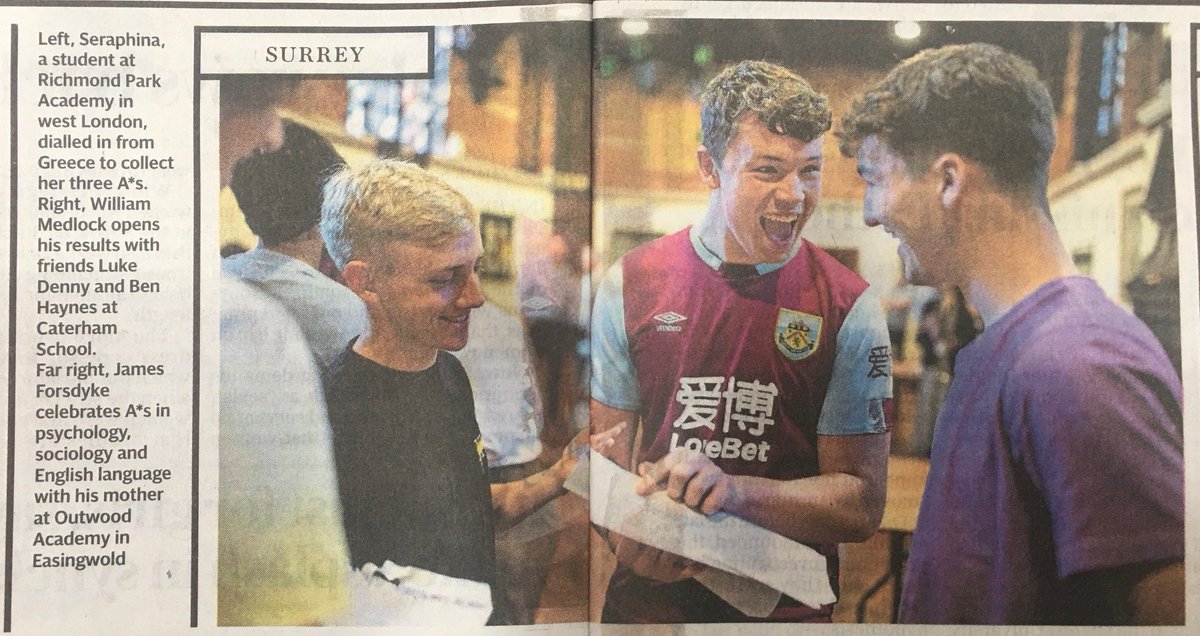 Caterham_School's tweet photo. Some familiar faces in today's Telegraph! https://t.co/beuKqrEBs4