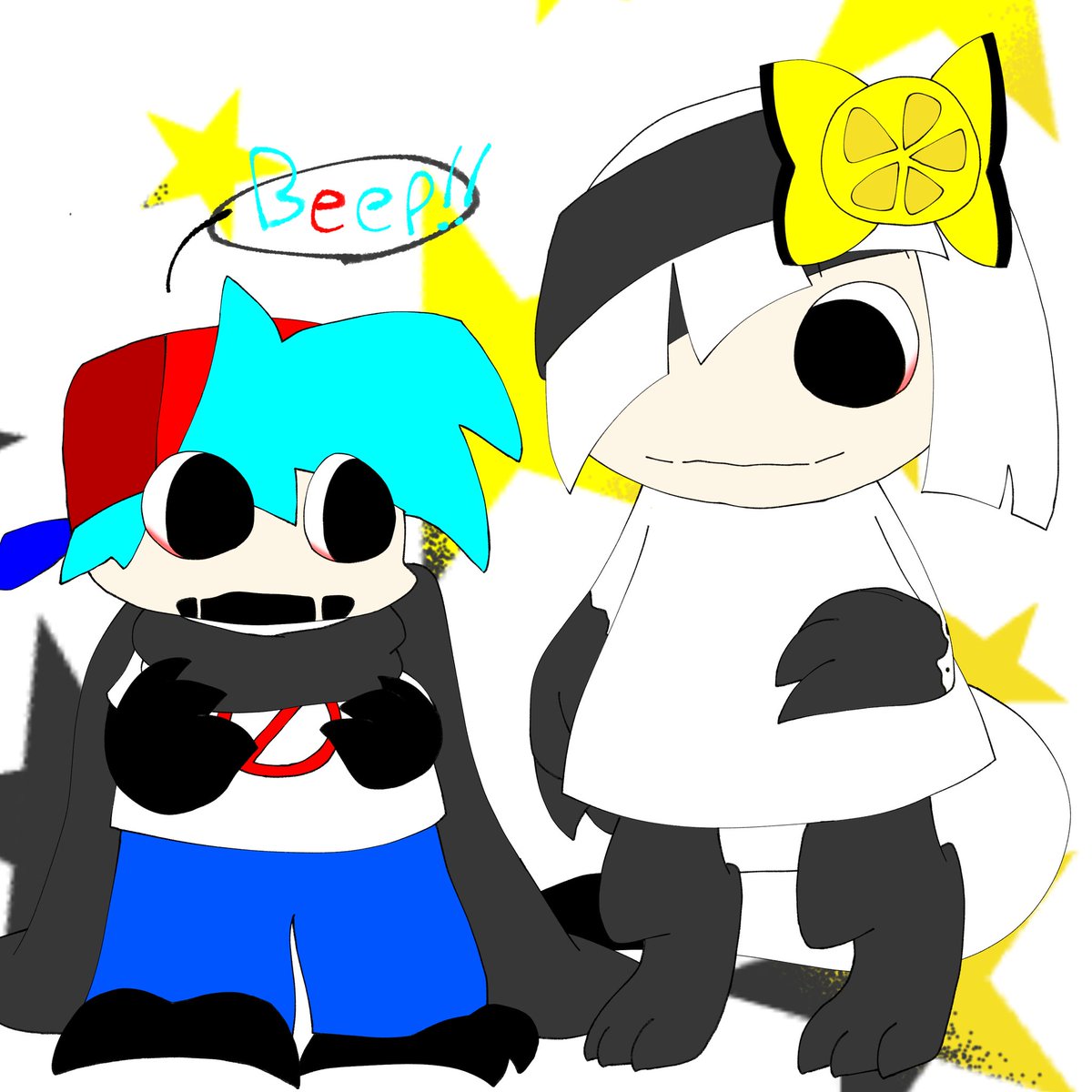 cracker_001's tweet photo. 指名ありがとう
バトンは昔LINEで1、2回しかやらなかったから、あってるか分からんけど、とりあえずお気に入りと言うか個人的に気に入ってるイラスト載せとく https://t.co/doxPvmpbyV