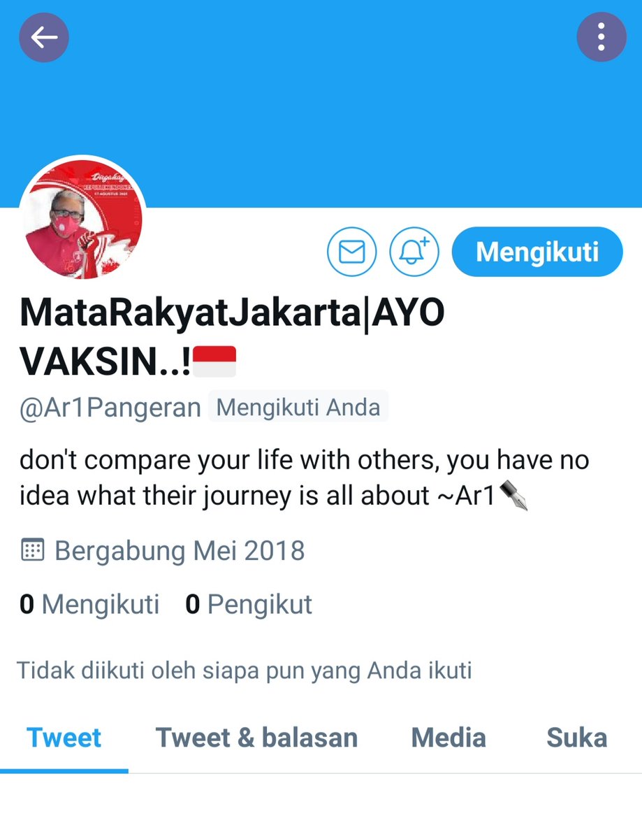 Hello @Twitter @aduankonten mohon kembalikan akun @Ar1Pangeran 🙏