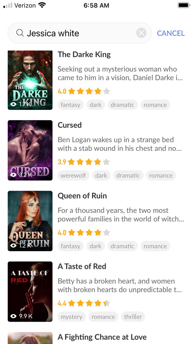 authorjrwhite's tweet photo. My first three books now live on #Readict   #ShamelessSelfpromoWednesday #BookRecommendations ⁣
#readictnovel #readictauthor #readictnovels #readictstory #readict #readictnovelrecommendation #readictapp #paranormalromance #BookPromotion #authorjwhite https://t.co/Hm4tP8pYhT