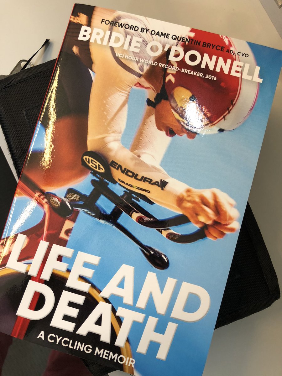 doug_griffiths's tweet image. Super excited to read this cycling memoir. Thanks @Bridie_OD for sending this all the way to Jordan. I will need to fight @EmmaJGriffiths to read it first. #cycling #couchpeleton