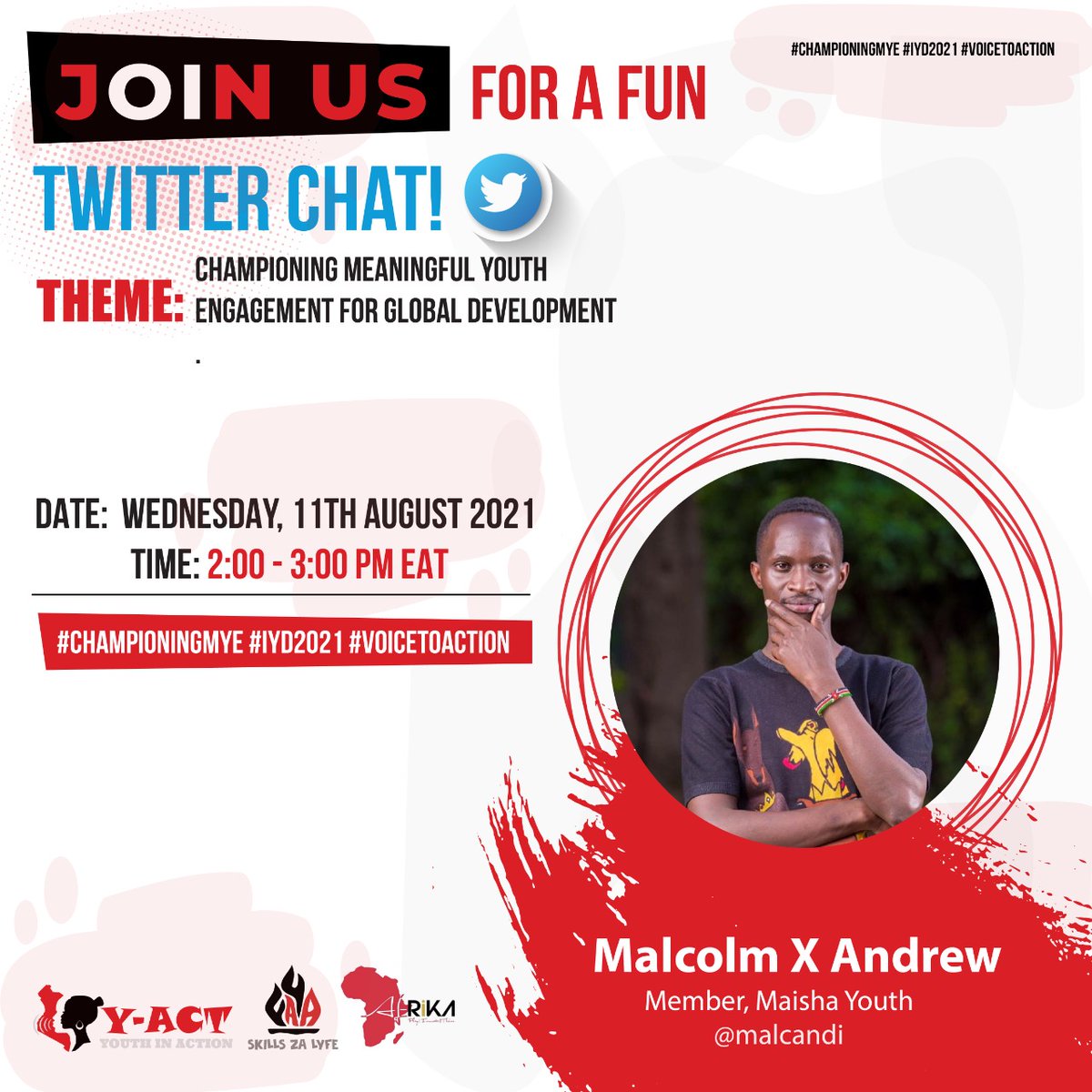 stellah_kaviti's tweet image. Meaningful engagement of young people in programming programs at local level opens up a window to fully be innovative to be cascaded to global level. Join this conversation right now being moderated by @YouthActKE #ChampioningMYE #IYD2021 #VoicetoAction