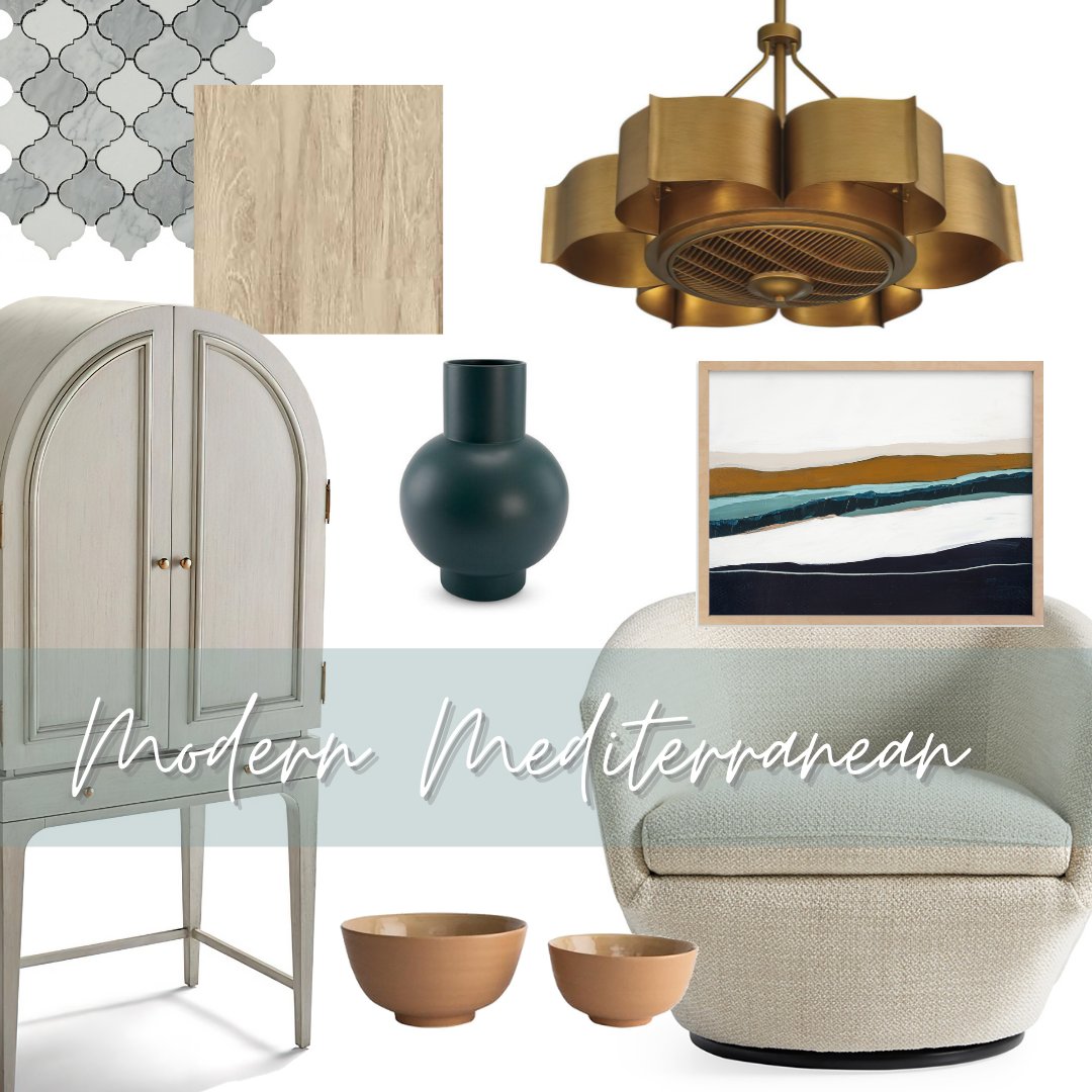 CarpetOne's tweet photo. Would you try the Modern Mediterranean look in your home? Natural wood, greenery, and abstract seascape designs creates a sense of tranquility in this trendy, summer look.>> https://t.co/whcooSiFqv #Summer #DesignBoard #Mediterranean https://t.co/V96U1XBsKJ