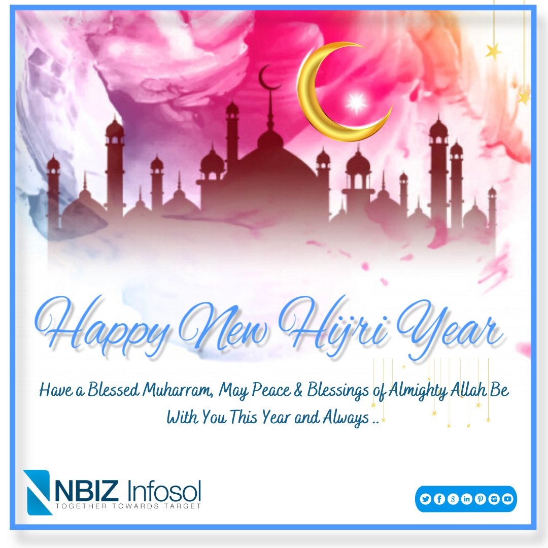 We wish you a blessed New Islamic Year..!!