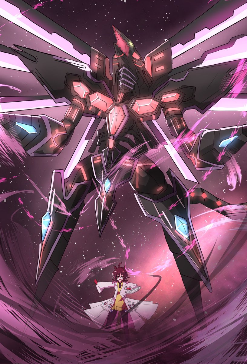 Imagen durísima de Agnes Tachyon invocando a Number 107: Galaxy