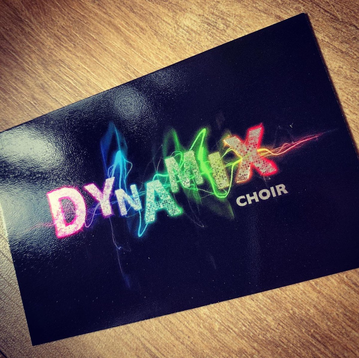 Loving our brand new glitzy, sparkly, metallic business cards with our brand new logo! ✨🌟💖 #dynamixrockpopchoir #newlogo #businesscards #vistaprint #metallic #glitter #sparkly #jointoday #singing #choirchoirchoir #choirs #choirfamily #exeterlife #barnstaplenorthdevon