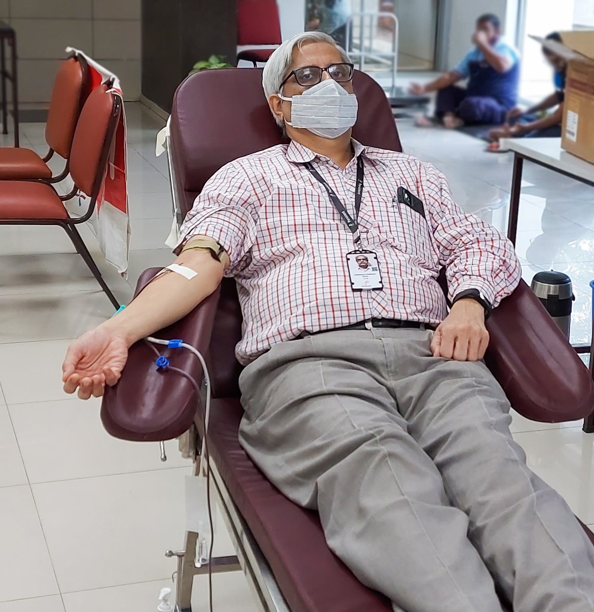 CSR_Persistent's tweet image. There is no substitute for human blood as it cannot be manufactured! #PersistentFoundation had conducted the blood donation camp at our Pune locations. 121 people participated in the camp. Here&apos;s a glipmse of donors to contribute to this noble cause! #BloodDonation #DonateBlood