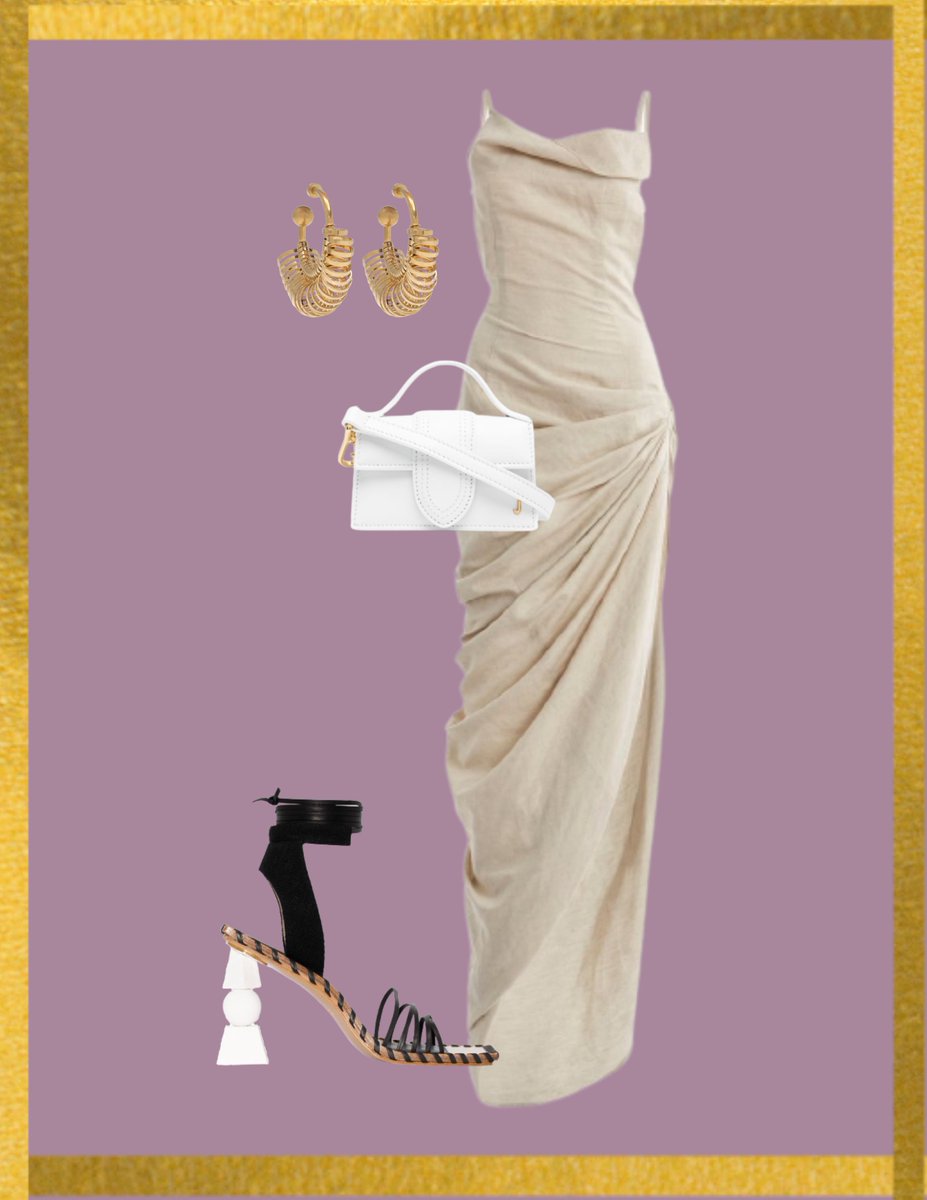 DLBLANCHESTORE's tweet photo. ㅤ
        Item (s):
        — Laurier Long Dress.
        — Le Chiquito Mini Bag.
        — Lea Valerie Heels.
        — Embellished Earrings. 

ㅤㅤ https://t.co/8Nmcl2J5rB
