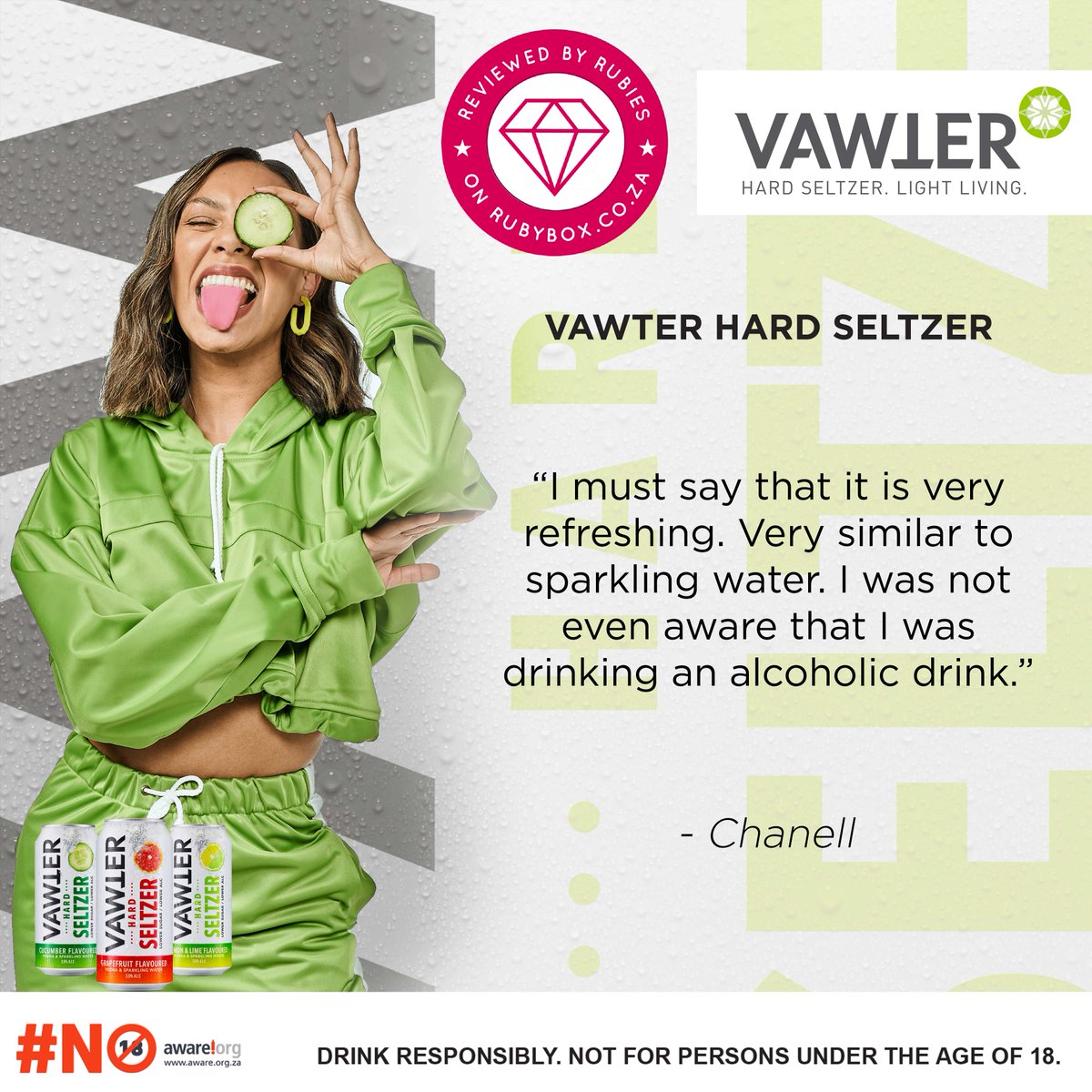 rubybox_beauty's tweet photo. Itβs not often that you find a drink that ticks all the boxes π Our rubies canβt stop raving about the NEW Vawter Hard Seltzer, have you tried it yet?
Not convinced read more: https://t.co/buc9QSAbUm
#rubybox #rubyboxvawter #Balanced #VawterHardSeltzer #LightLiving https://t.co/5kzer76nlw