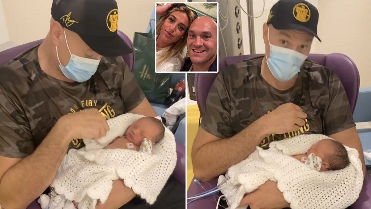 Tyson Fury's newborn baby Athena has 'big day ahead' as wife Paris issues update