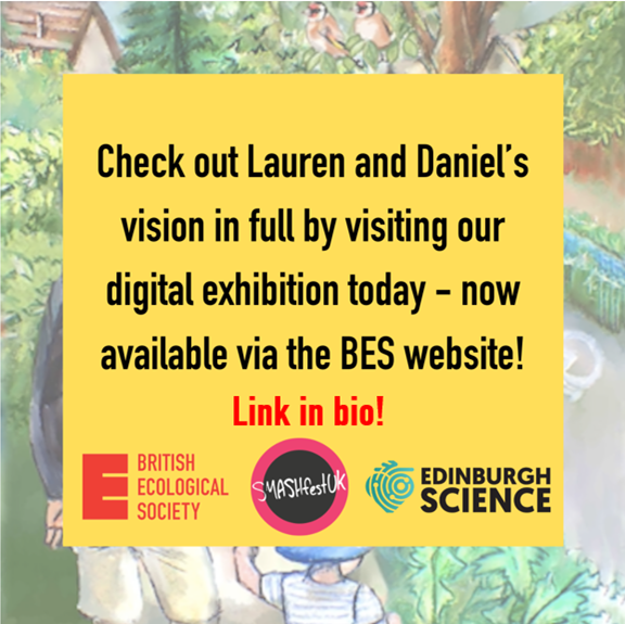 BritishEcolSoc's tweet photo. This exhibition was created in partnership with @EdSciFest and @smashfestuk

#EdSciFest #ECOmedy #LiveFromTheWild #FleaCircus #VirtualGallery #DrawAlong #VirtualDebate #LiveFromTheWild #FleaCircus #FreeEvent #FreeVirtualEvents #Ecology https://t.co/vsQ7U3Aipu