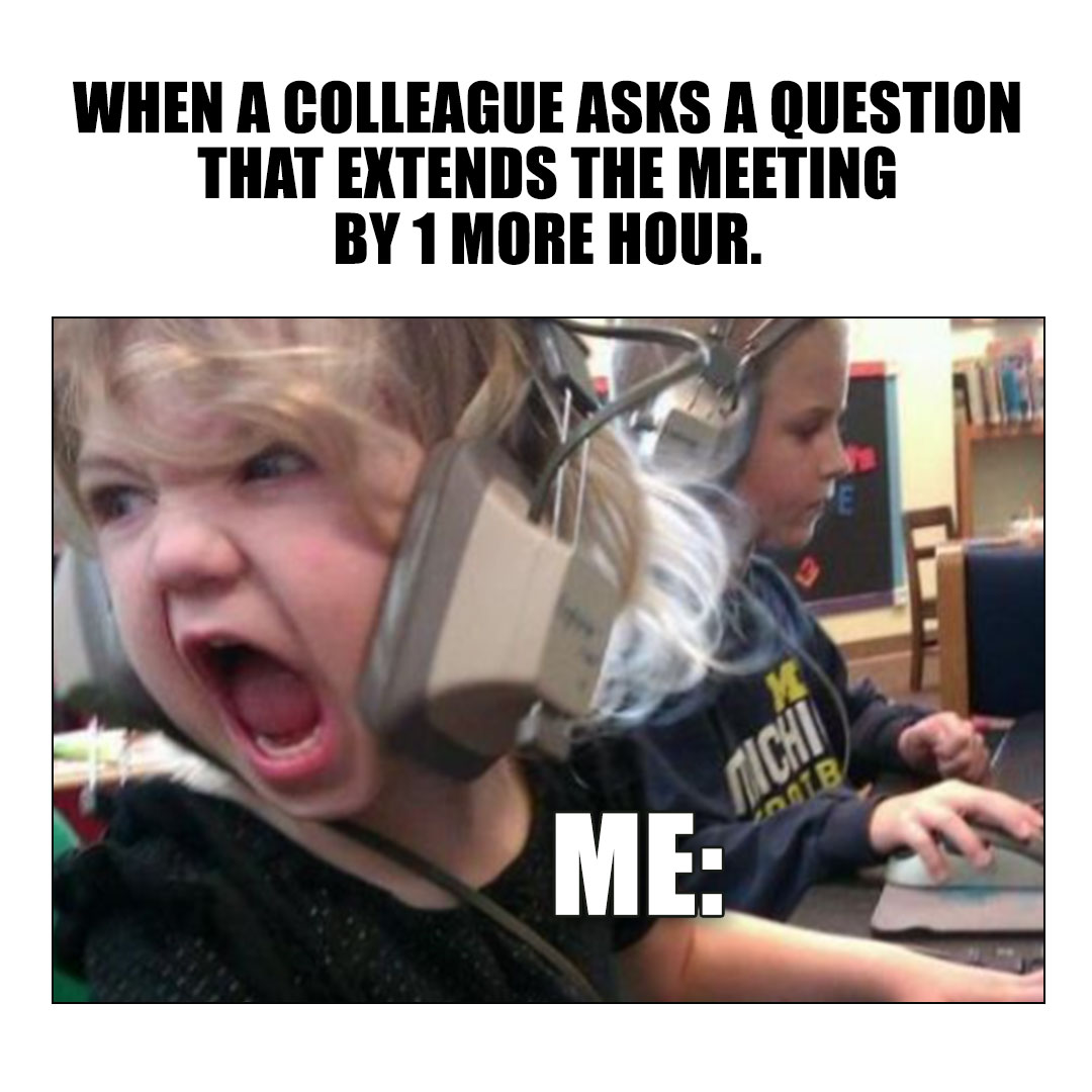 Happy 🐪 Day!

Do you have a colleague who does this? (or even 'better' > are you that colleague? 😆)

#happyhumpday