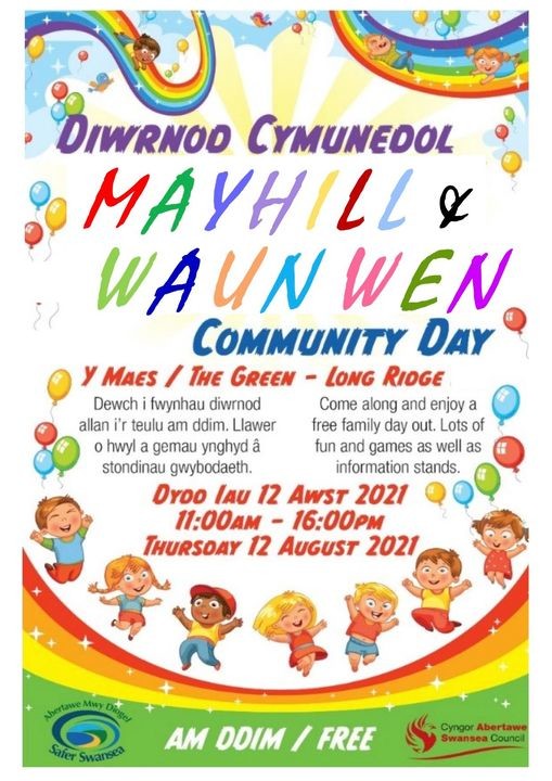 Mayhill &amp; Waun Wen community day tomorrow 🤩