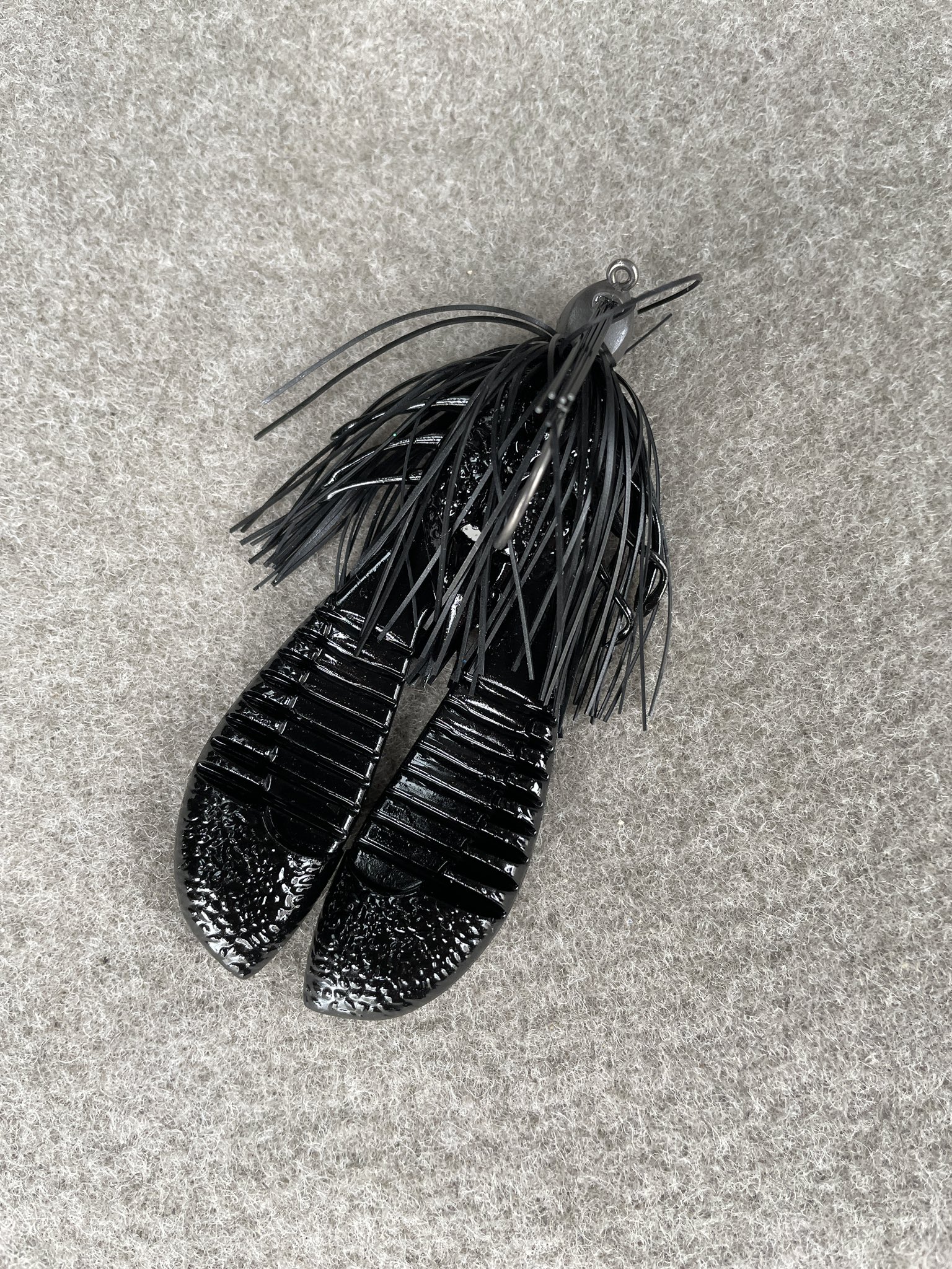 Eight 最強コンビ ボトムアップのギャップジグにトレーラーはレイドジャパンのエグチャンク3 5をちょいカットしたやつ シルエット バランス抜群に良い感じ 個人的にジグはこのセットが1番好き 今のところ レイドジャパン エグチャンク ボトム