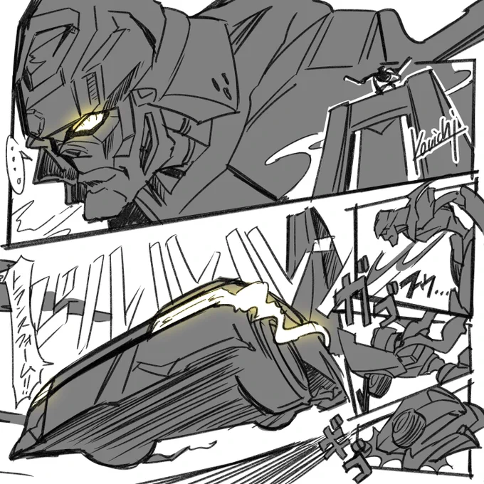 APEX×トランスフォーマーとか、そんな二次創作ラクガキ_(:3」∠)_ 