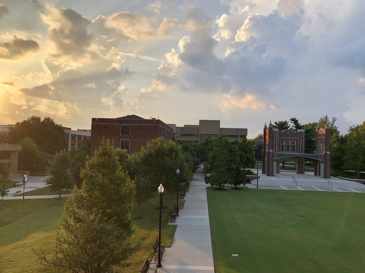 UTChattanooga's tweet image. It’s a beautiful day to come home to UTC 💙💛 #MocsFlockBack