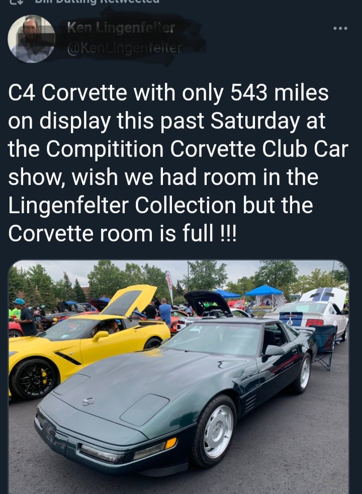 SWManor's tweet photo. Don't you hate it when your "Corvette room is full"?
#PrivilegedPrick https://t.co/ATcobxHT0e