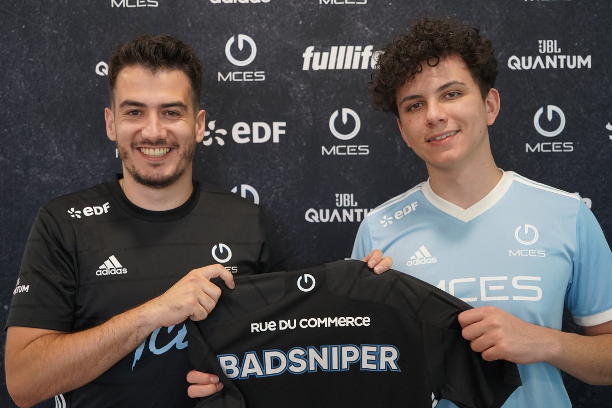 MCES_officiel's tweet photo. 🎁 JEU CONCOURS 🎁

Pour fêter le lancement de notre boutique chez notre partenaire @rueducommerce  🤝 

Nous te faisons gagner le maillot de @BadSniper ! 

Pour participer : 
Follow @MCES_officiel &amp; @rueducommerce 
RT le post

TAS le mercredi 18 août à 14h ! https://t.co/LhhTOKZaXE