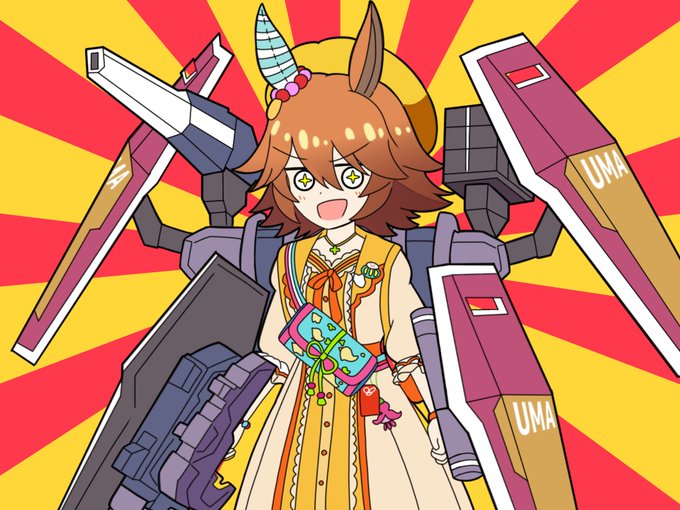 はい!フルアーマーフクキタルです!
#ウマ娘 
