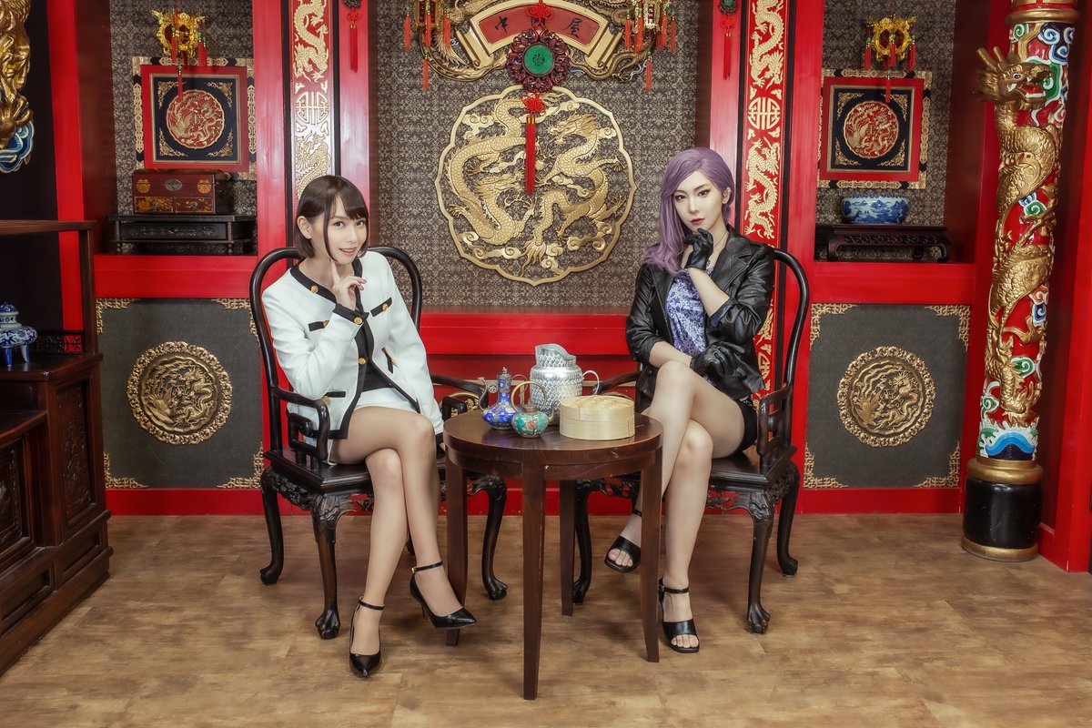 龍が如く7/Cosplay ソンヒ 向田紗栄子(@harukasu) 横浜の女たち photo