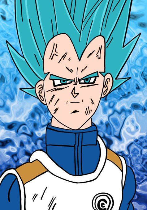 ベジータ新形態のtwitterイラスト検索結果