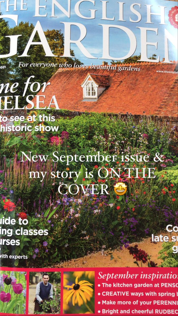 garden_uk's tweet photo. Thrilled to have a piece in @TEGmagazine September issue on a superb garden in Oxfordshire. Nice to see it on the cover too, thank you 😊 https://t.co/pG3qWc797j