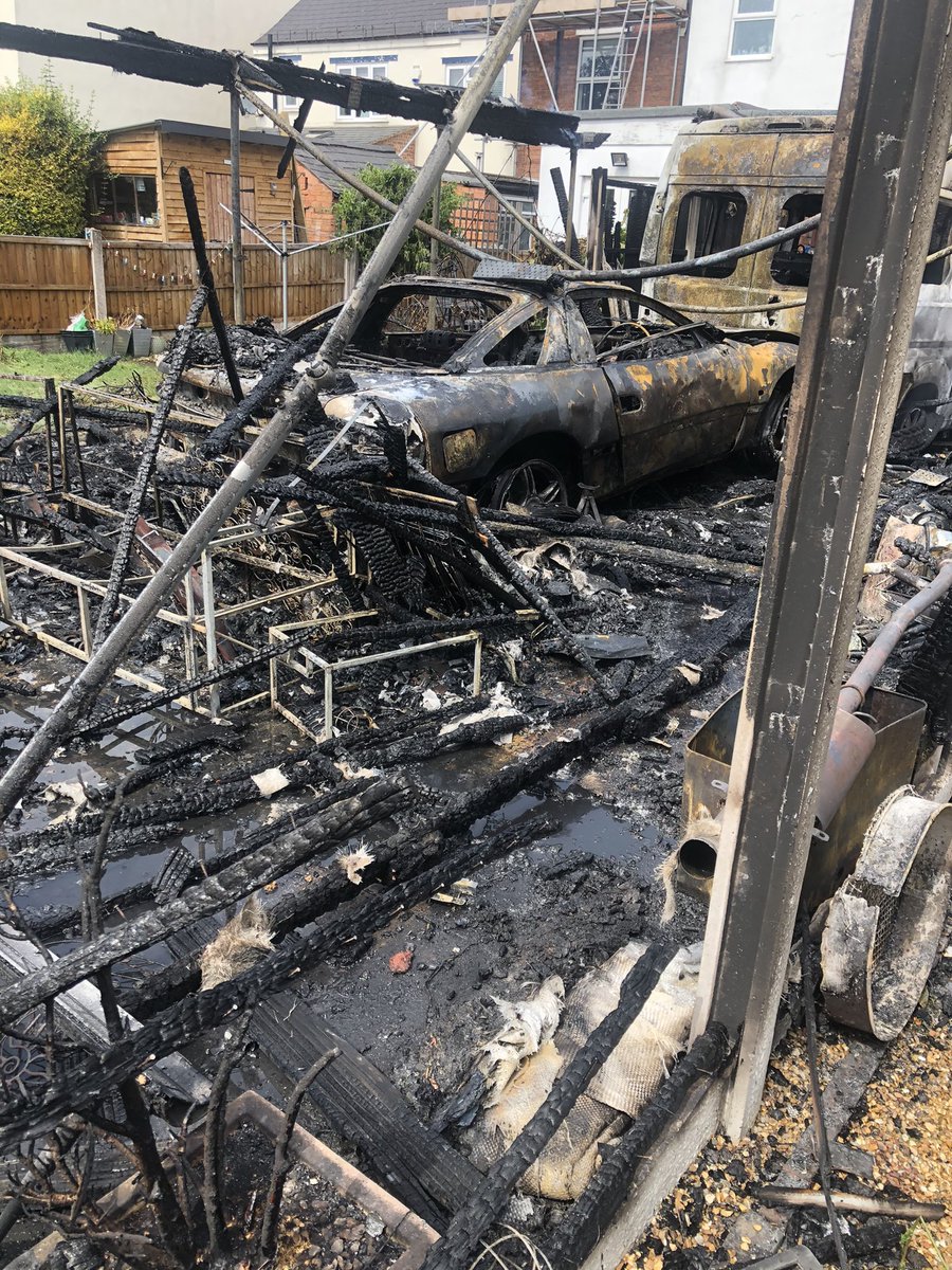 WMFSSutton's tweet image. Assertive firefighting by @WMFSSutton and @WMFSPerryBarr Red watch. Responding within our 5 minute attendance time helped to stop this rapidly developing fire destroying homes. #getoutstayout @WestMidsFire