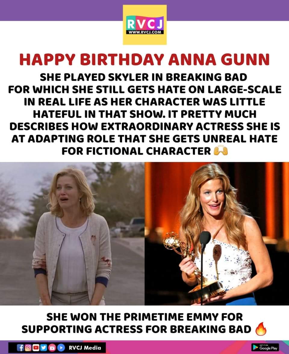 Happy Birthday Anna Gunn! 