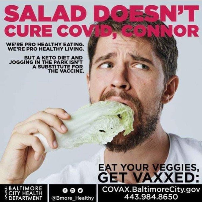 These are brilliant. Get vaccinated.

Thank you <a href="/BMore_Healthy/">Baltimore City Health Department (BCHD)</a> for educational yet funny material.