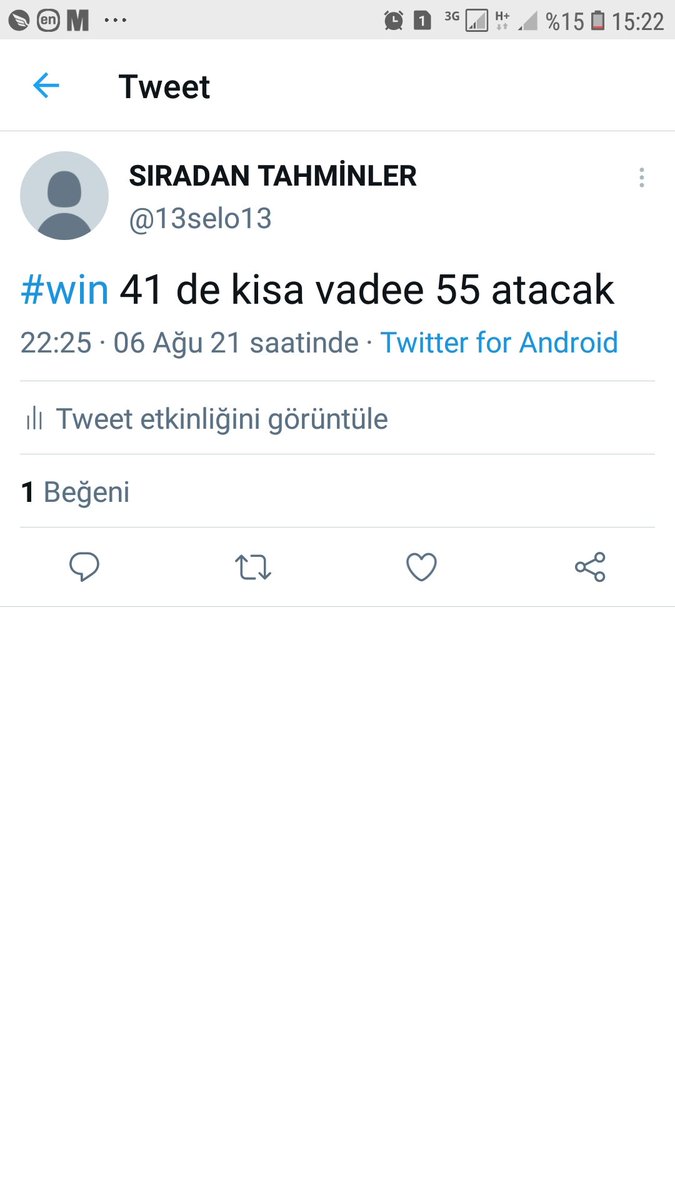 13selo13's tweet photo. #win kisa vade 63 gordu yuzde 50 kar https://t.co/qMdjl34sxJ