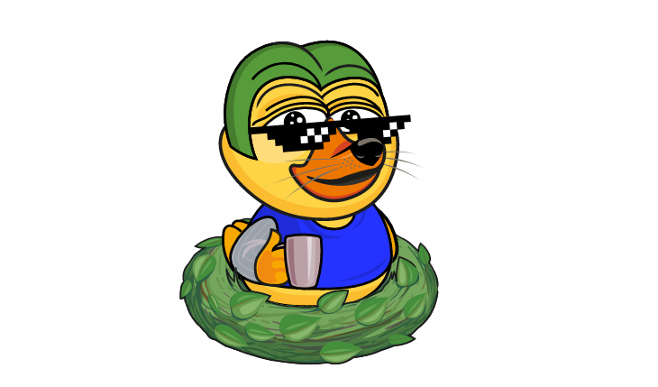 People say, most pets look like their owners. How about the #WavesDucks? 

The #NFT-duck below is a perfect match for <a href="/ikardanoff/">Inal Kardan</a> and <a href="/vlzhr/">Vlad 🧩</a>, pumped up with coffee to get the DIP-4 release ready! And what is your duck version? 

Check the marketplace to find it!