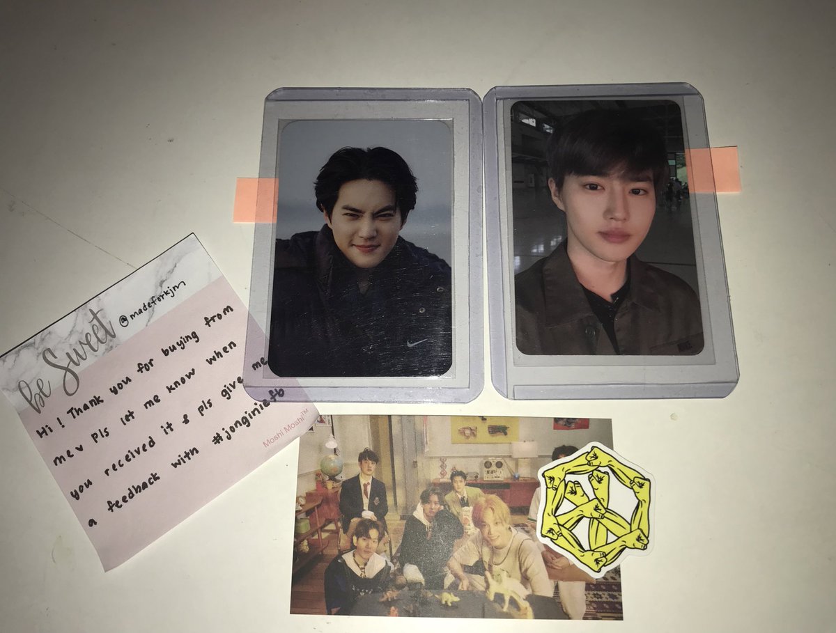 madeforkjm's tweet photo. hi @jonginie0114 they are here ! thank you ! <3 it was pleasure buying from you
#jonginiefb https://t.co/SKDPLKlAOA