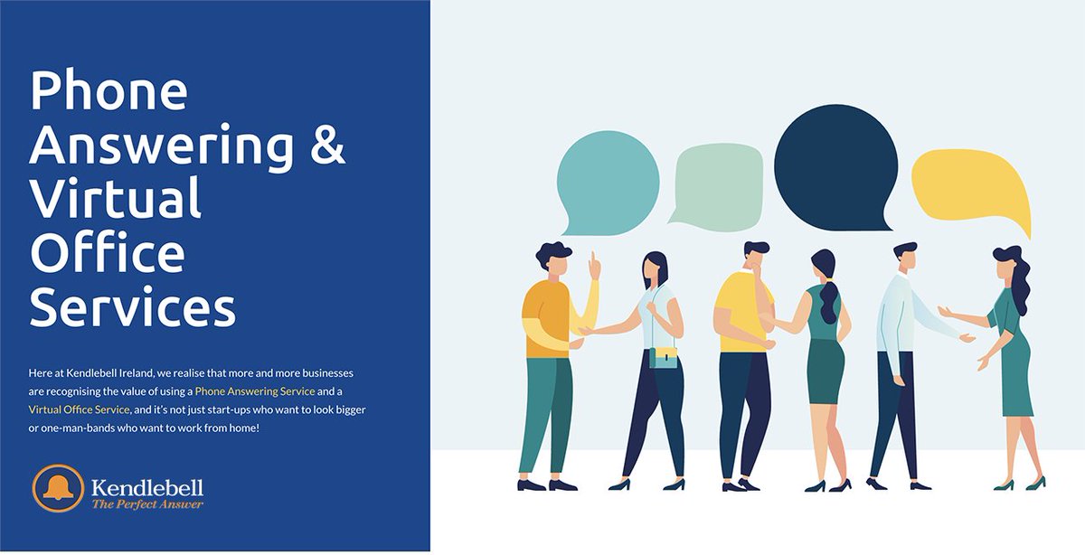 whatswhatie's tweet photo. Kendlebell - Customer Contact Solutions, Telephone Answering, Telemarketing provide a wide range of inbound, outbound and support services. 
They are Ireland’s market leading provider of customer contact solutions
View profile here https://t.co/o7q8UXa9sm
#Virtualofficeservice https://t.co/6054Ap9UCM