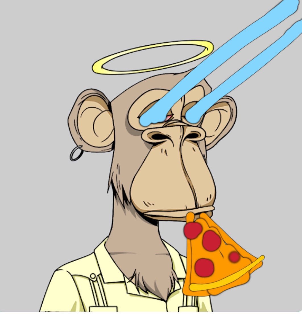 0xPonga's tweet photo. 🎉GIVEAWAY🎉

Giving away this unique ape!!! @BoredApeYC 

1️⃣ Follow @0xFBI 
2️⃣ Like &amp; RT
3️⃣ Tag 3 friends

Will make a random draw when I have 10k followers. 
#NFT #NFTGiveaway #NFTCommunity #giveaway https://t.co/n4Gl0VKdiZ