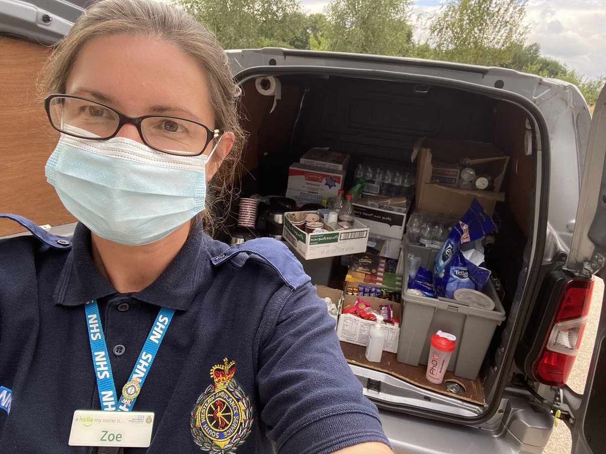 South Western Ambulance Charity 💚💙 (@swa_charity) on Twitter photo ☕️ The crew welfare car at Southmead A&E is now open serving refreshments to our incredibly hard working crews until 6pm 👍
<a href="/BNSSG_SWASFT/">BNSSG - South Western Ambulance</a>
<a href="/swasFT/">South Western Ambulance Service</a>
<a href="/Will_SWASFT/">Will Warrender</a>
Thank you to <a href="/NHSCharities/">NHS Charities Together 💙</a> for making this initiative possible through a grant received by #swambulancecharity. ☕️ The crew welfare car at Southmead A&E is now open serving refreshments to our incredibly hard working crews until 6pm 👍
<a href="/BNSSG_SWASFT/">BNSSG - South Western Ambulance</a>
<a href="/swasFT/">South Western Ambulance Service</a>
<a href="/Will_SWASFT/">Will Warrender</a>
Thank you to <a href="/NHSCharities/">NHS Charities Together 💙</a> for making this initiative possible through a grant received by #swambulancecharity.