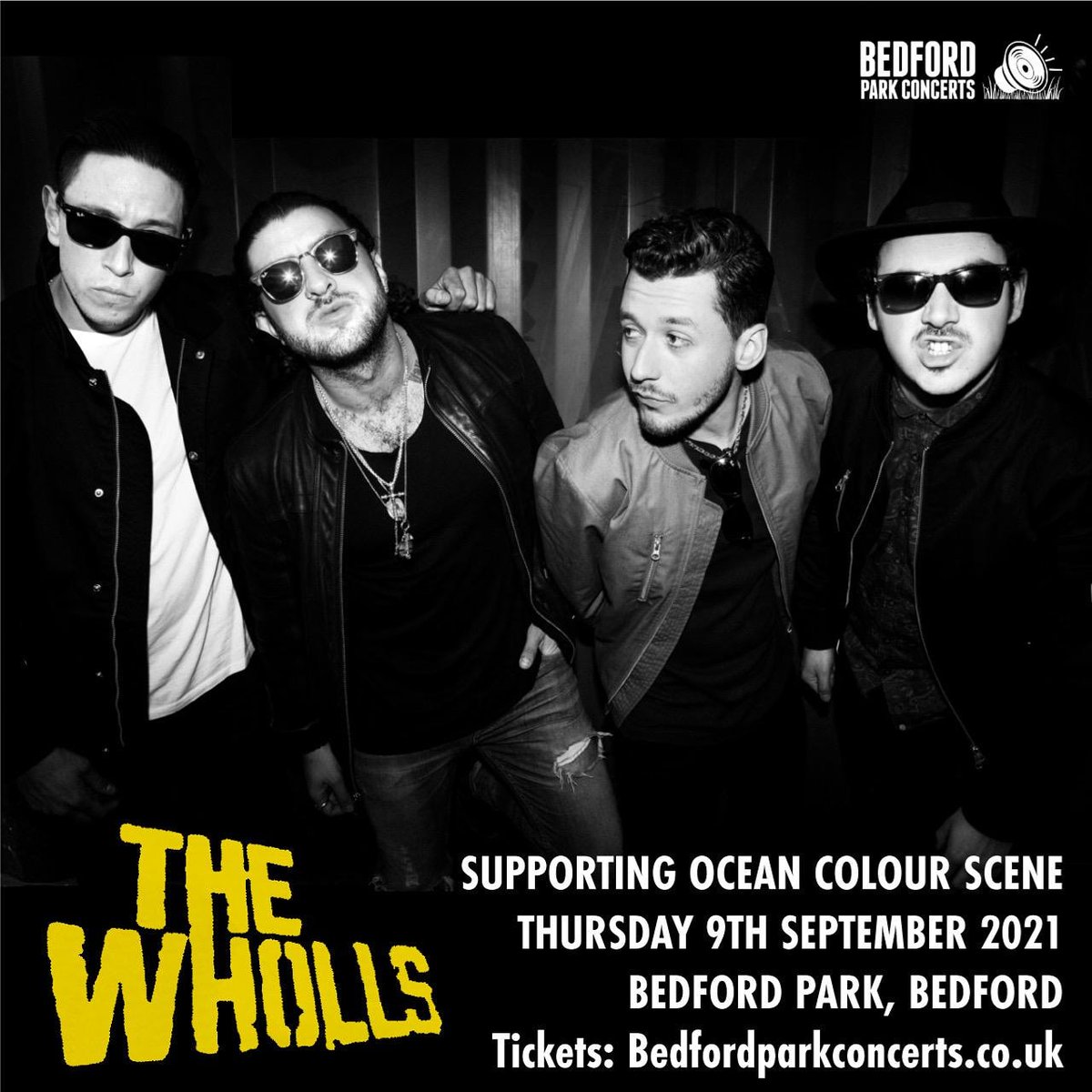 Ello ello, remember us? Its been a while 😂 4 very happy boys to be back together again and supporting the MIGHTY <a href="/OCSmusic/">Ocean Colour Scene</a> on september 9th

because we all deserve a little party 👾

tinyurl.com/Ocean-colour-s…